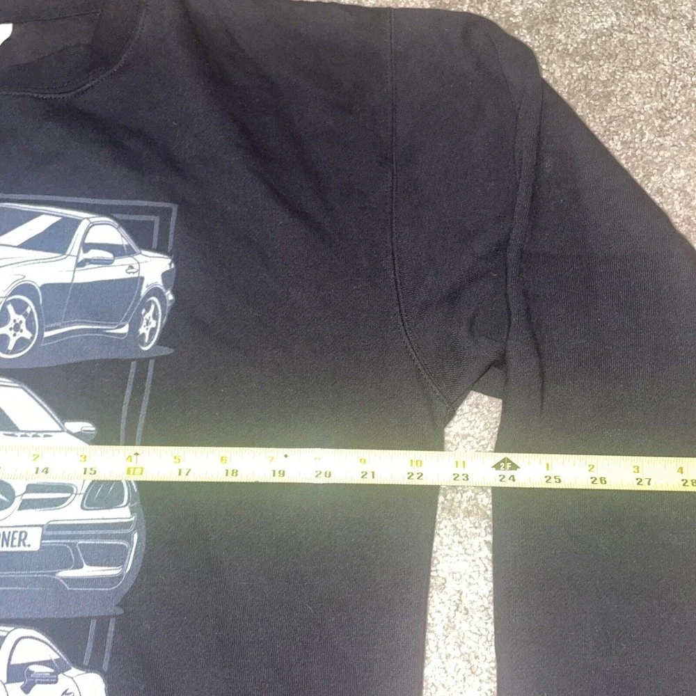 Mercedes Benz SLK Generations Crewneck Sweatshirt Mens Size Large - Picture 3 of 5